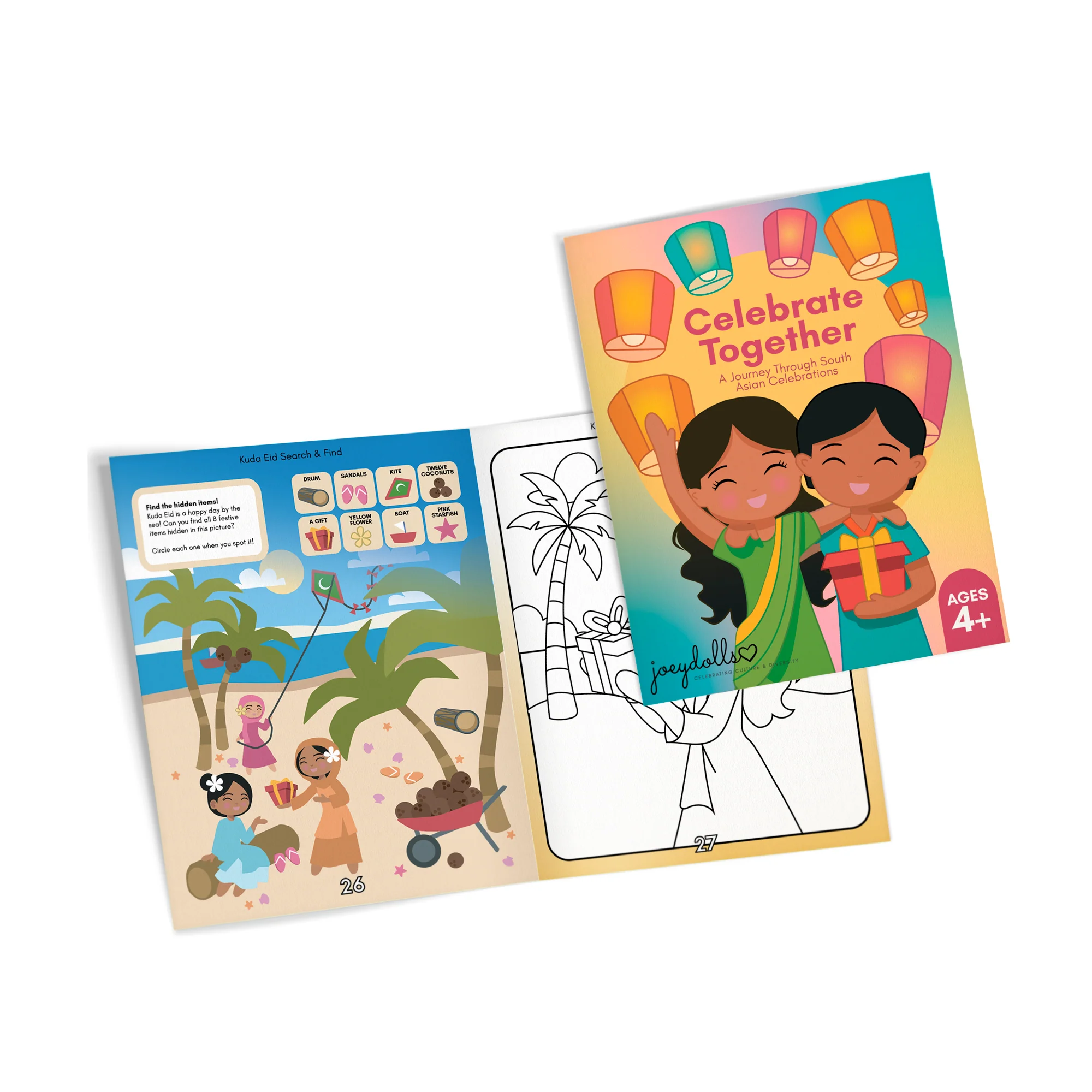 Celebrate Together - A Journey Through South Asian Celebrations Activity Book - Image 3