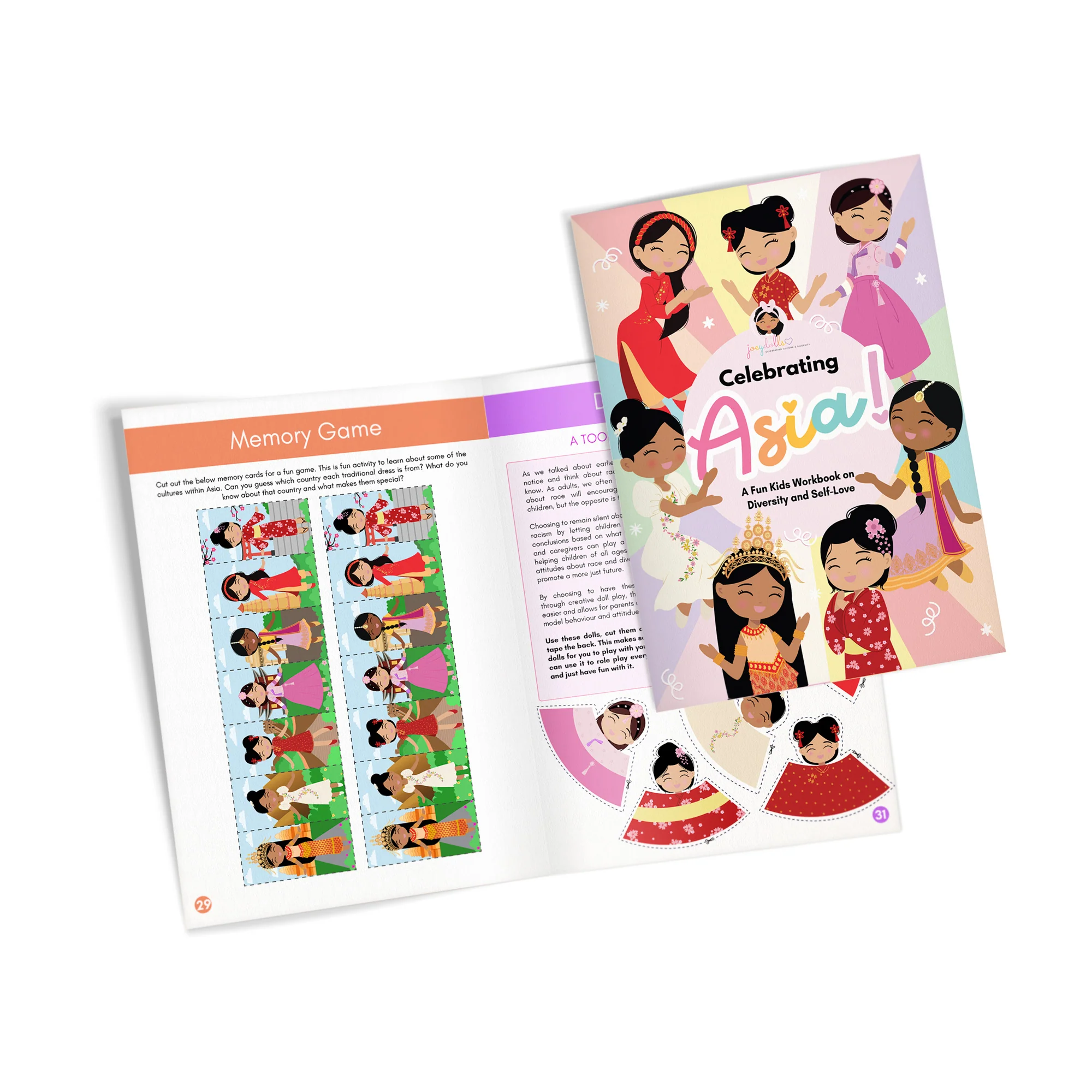 Joeydolls Celebrating Asia Activity Book - Image 3