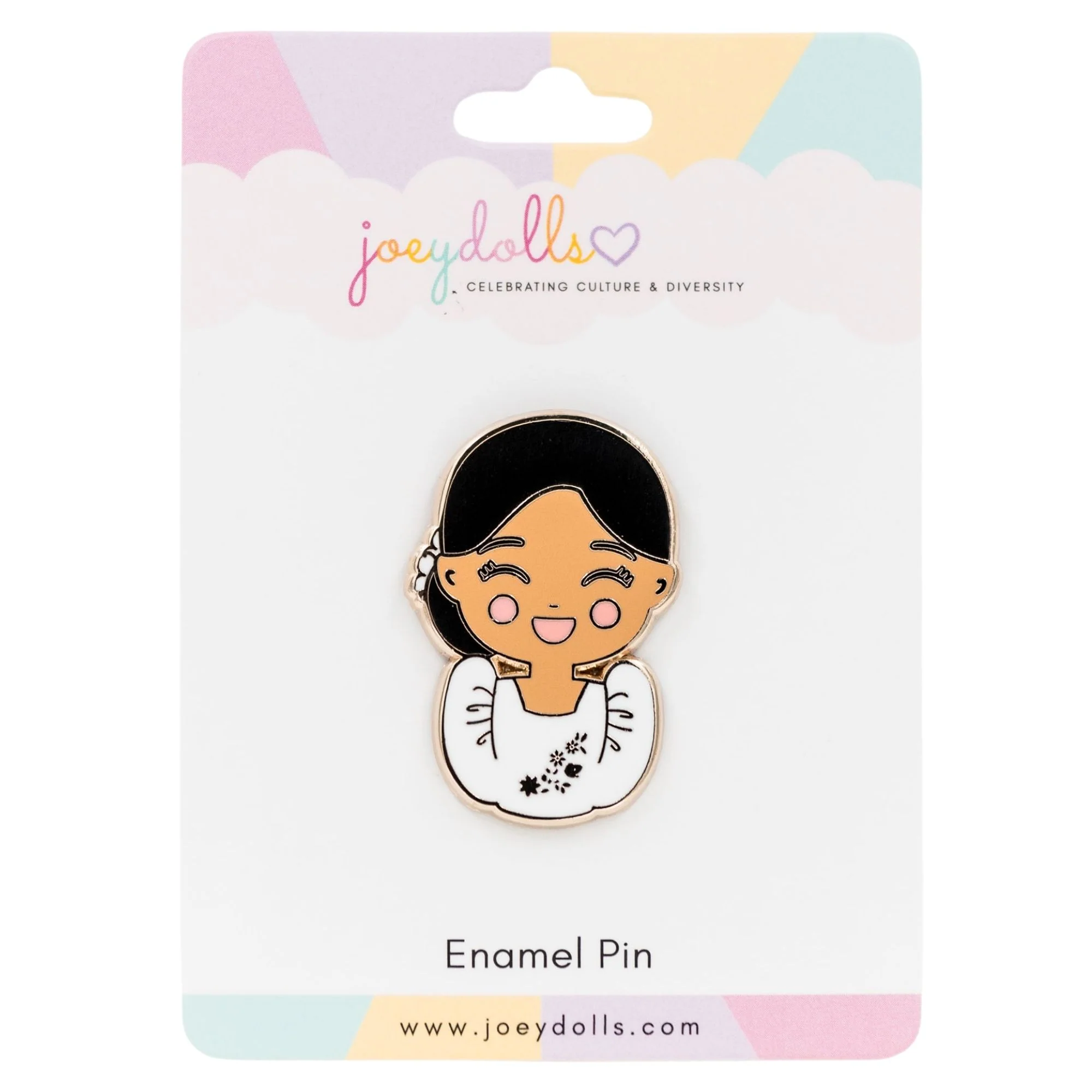 Joeydolls Filipina 'Malaya' Enamel Pin - Image 2