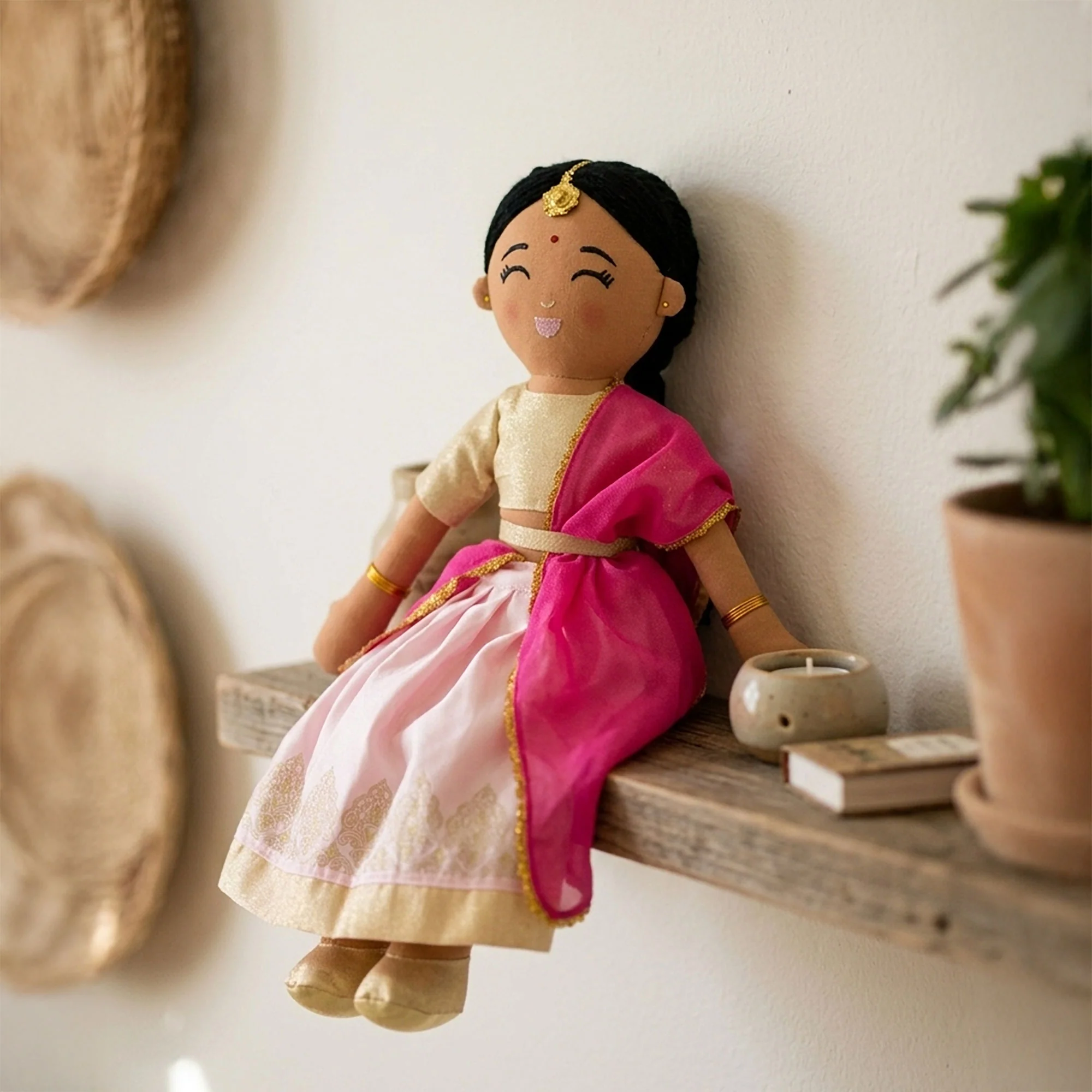 Indian 'Priya' Cultural Doll - Image 4