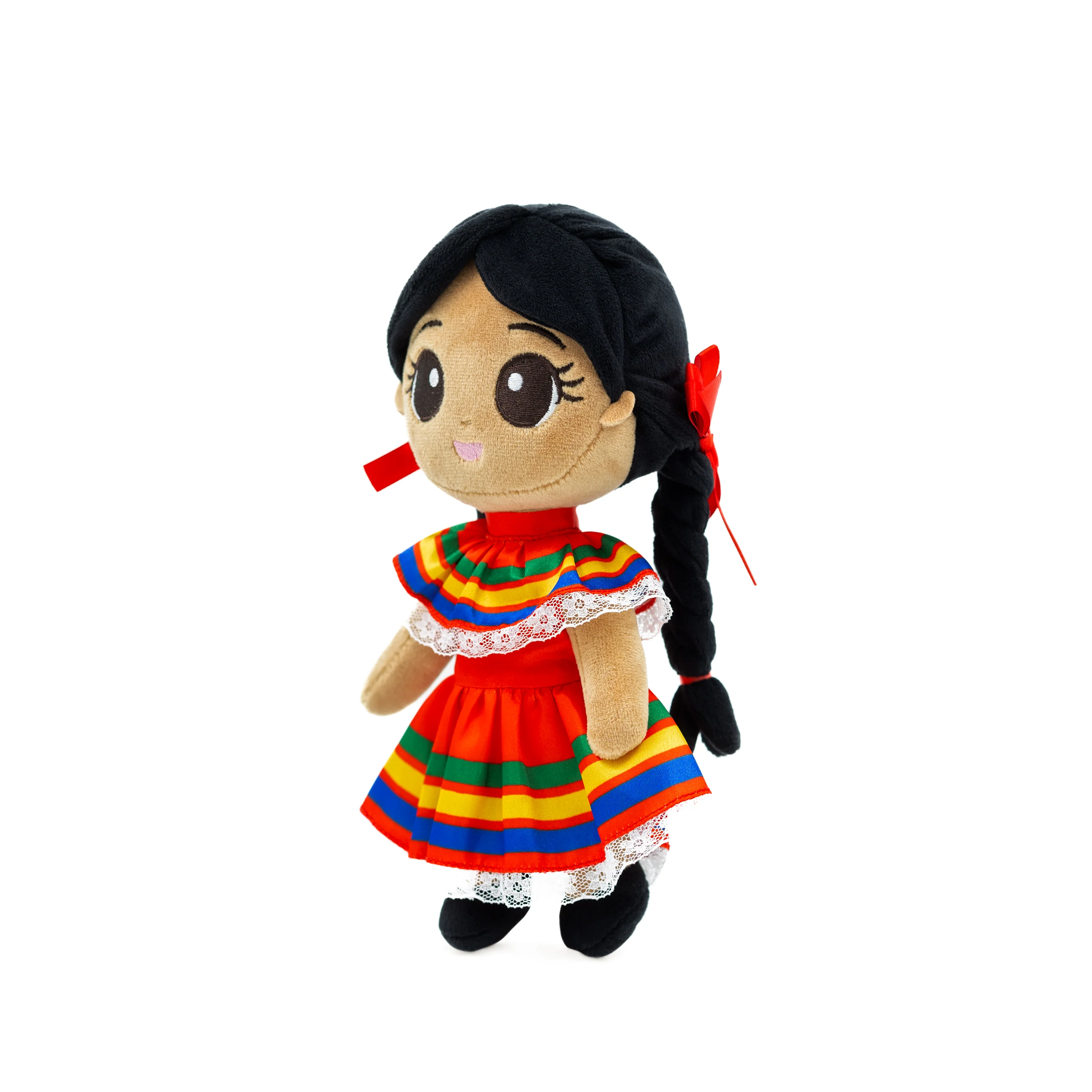 Mexican 'Xochitl' Cultural Mini Doll - Image 3