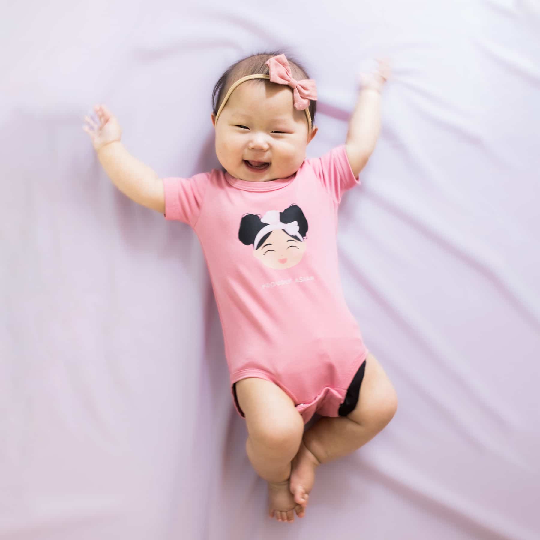 'Proudly Asian' Baby Onesie - Image 7