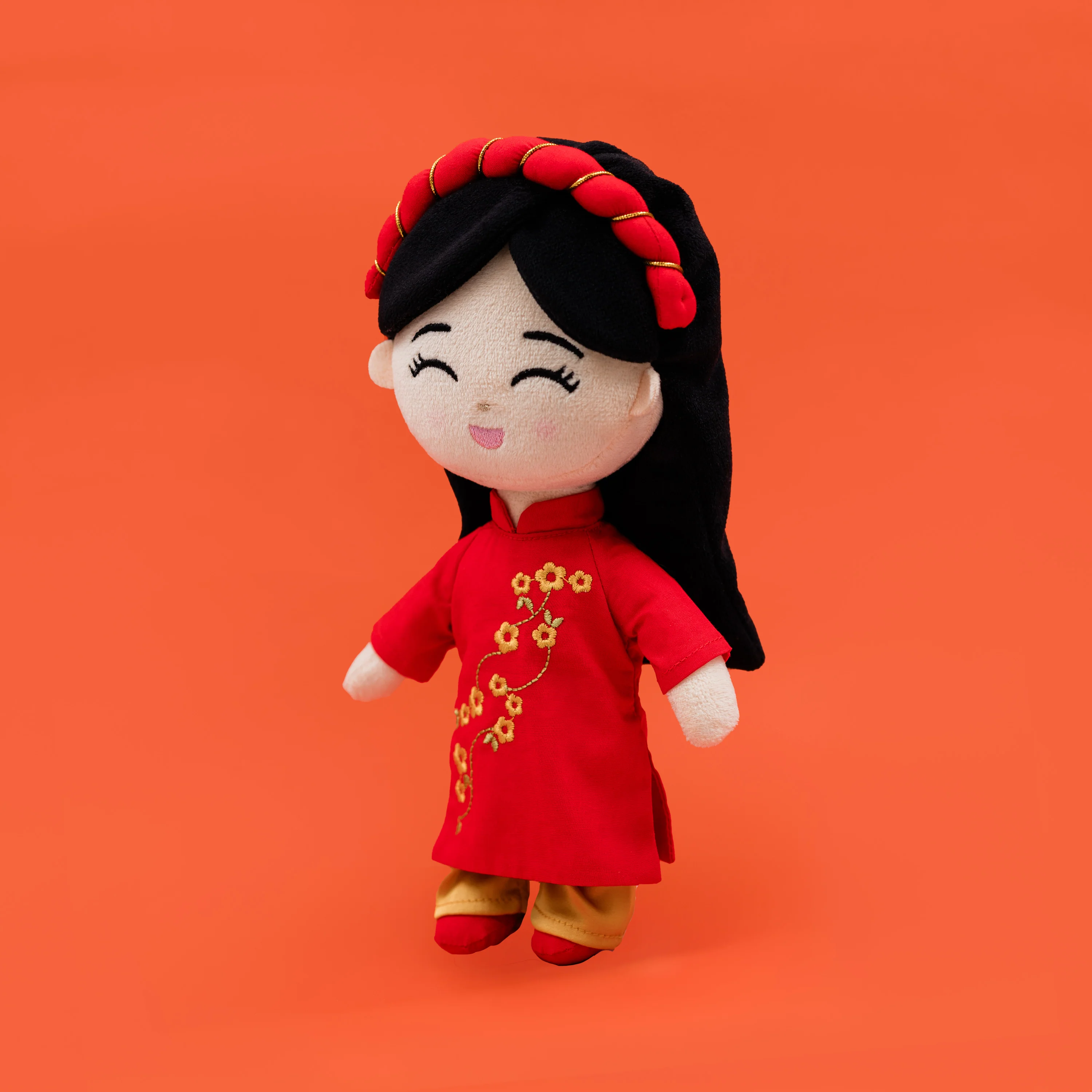 Vietnamese 'Hoa' Cultural Mini Doll - Image 3